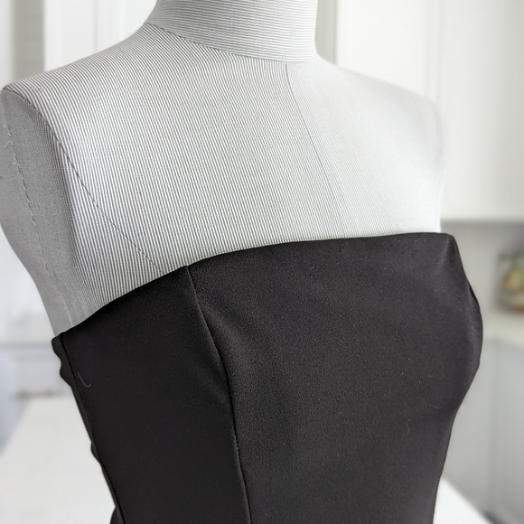 Black long strapless dress from Dynamite, medium - Picture 4 of 8